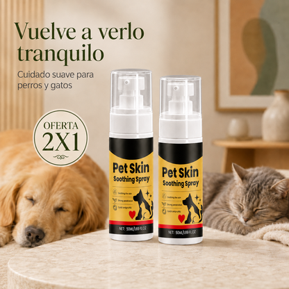 Pet Skin Spray - Reparador, Alivia Irritación y Favorece la Recuperación