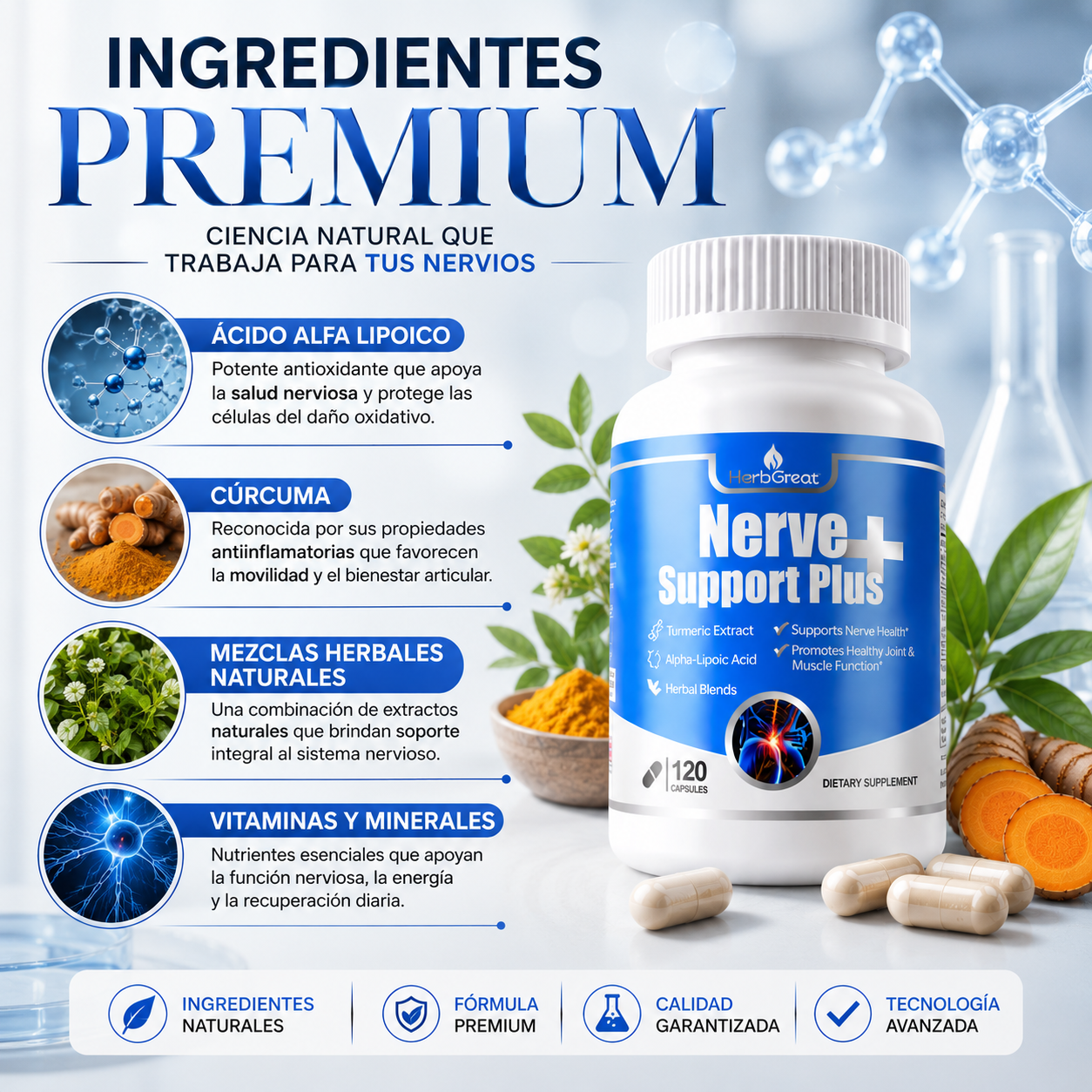OFERTA 2X1 : Nerve Support™️ – Complejo Nutricional para el Cuidado de los Nervios y la Movilidad